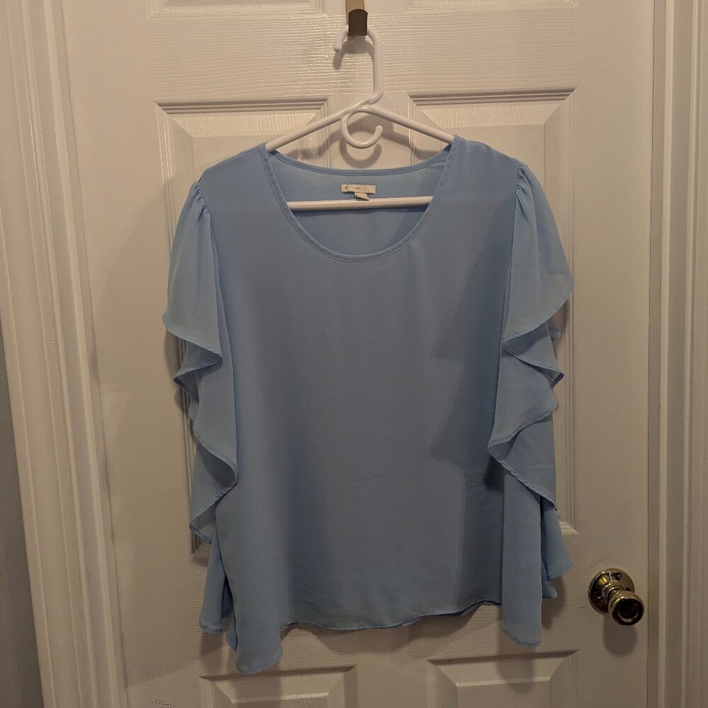 Est 1946 blue blouse - L